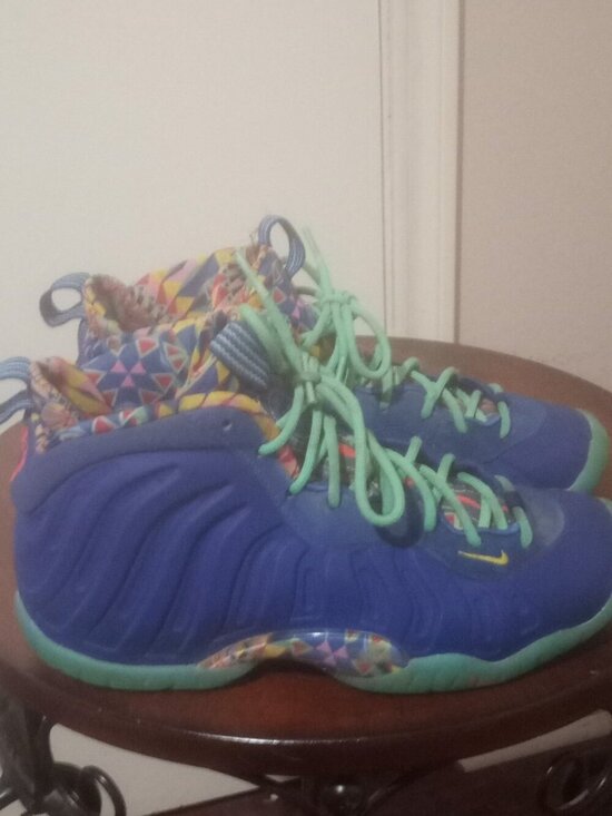 Nike Other - Nike Little Posite One ASW Kaleidoscope DZ5190-400 Kid's Size 4.5Y Sneakers